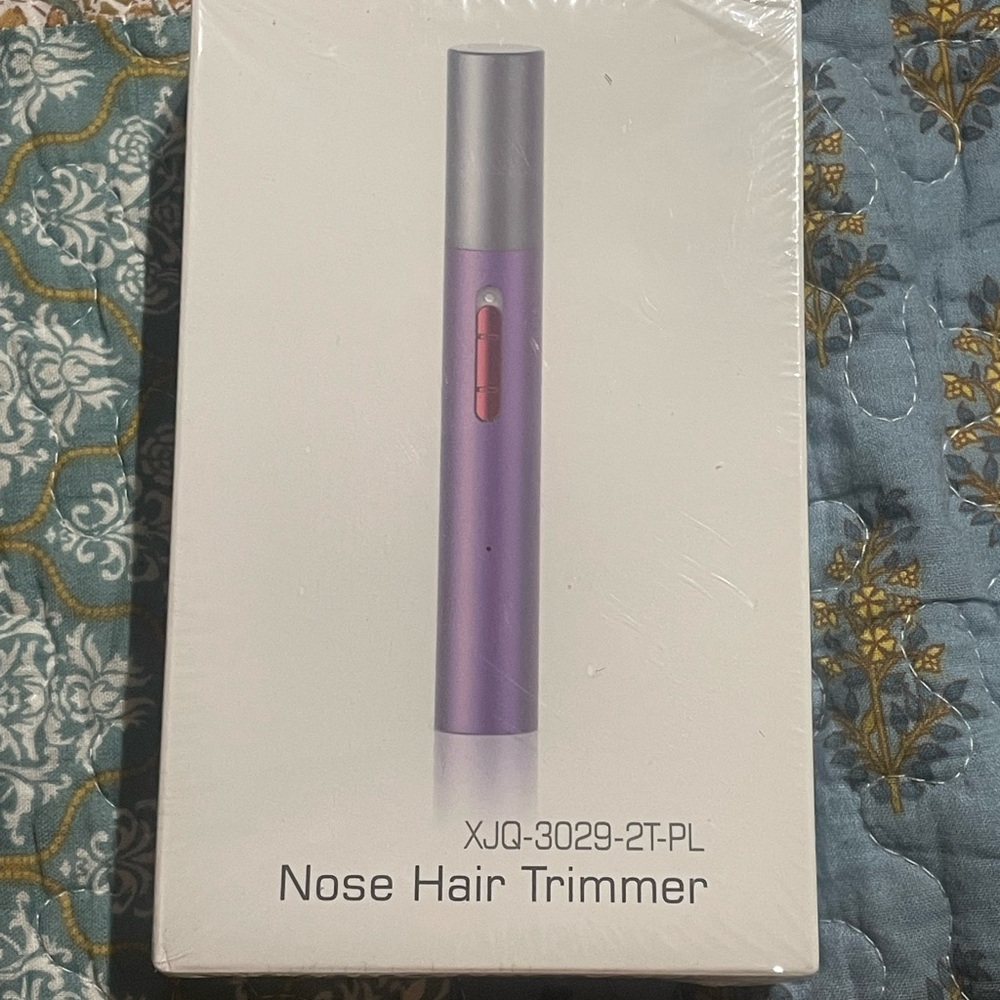Purple Nose Hair Trimmer